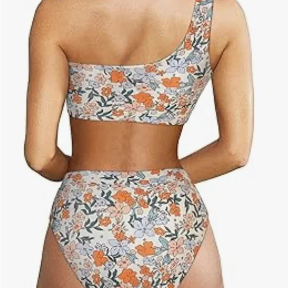 MOOSLOVER Women High Waisted Bikini Two Piece Swimsuits Size XL - Picture 2 of 7